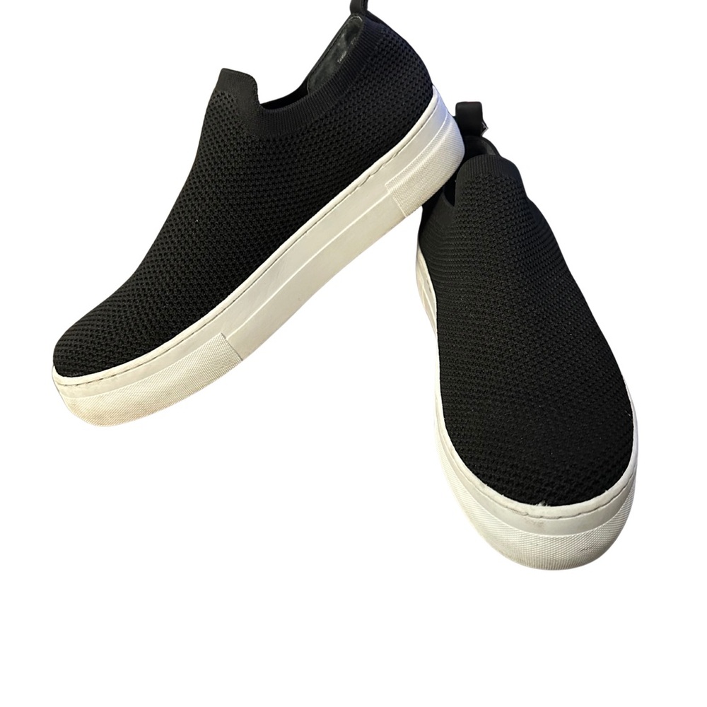 Women’s Black Slip-On Sneakers